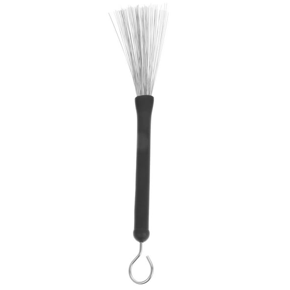 Stainless Steel Drum Wire Brush for Jazz, Rock, Percussion Drummers, Beginners, Youth Bands, and Practice Sessions