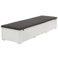 thumbnail image 5 of vidaXL Patio Lounge Chair Outdoor Sunlounger Sunbed with Cushion Poly Rattan, 5 of 7