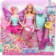 thumbnail image 5 of Muñeca Barbie con trajes y Accesorios para 3 personajes de cuento de hadas regalo para 3 a 7 años, 5 of 20