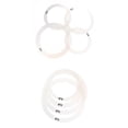 thumbnail image 1 of Anillos de Control de Tono Sunnimix 2 Paquetes Amortiguación Silenciador Tambor 10 12 14 16 pulgadas, 1 of 8