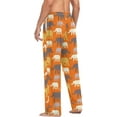 thumbnail image 5 of GZHJMY Elephant Pajama Pants for Men, Lounge Pants Lightweight Men Pajama Bottoms with Drawstring Pockets, Christmas New Year Birthday Gifts, Medium, 5 of 6