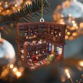 thumbnail image 1 of Xihbxyly Ofertas Relámpago Hoy Adornos Navideños Adornos Navideños Navidad 2024 Colgantes Acrílicos Navideños Adornos para Árboles de Navidad, 1 of 5
