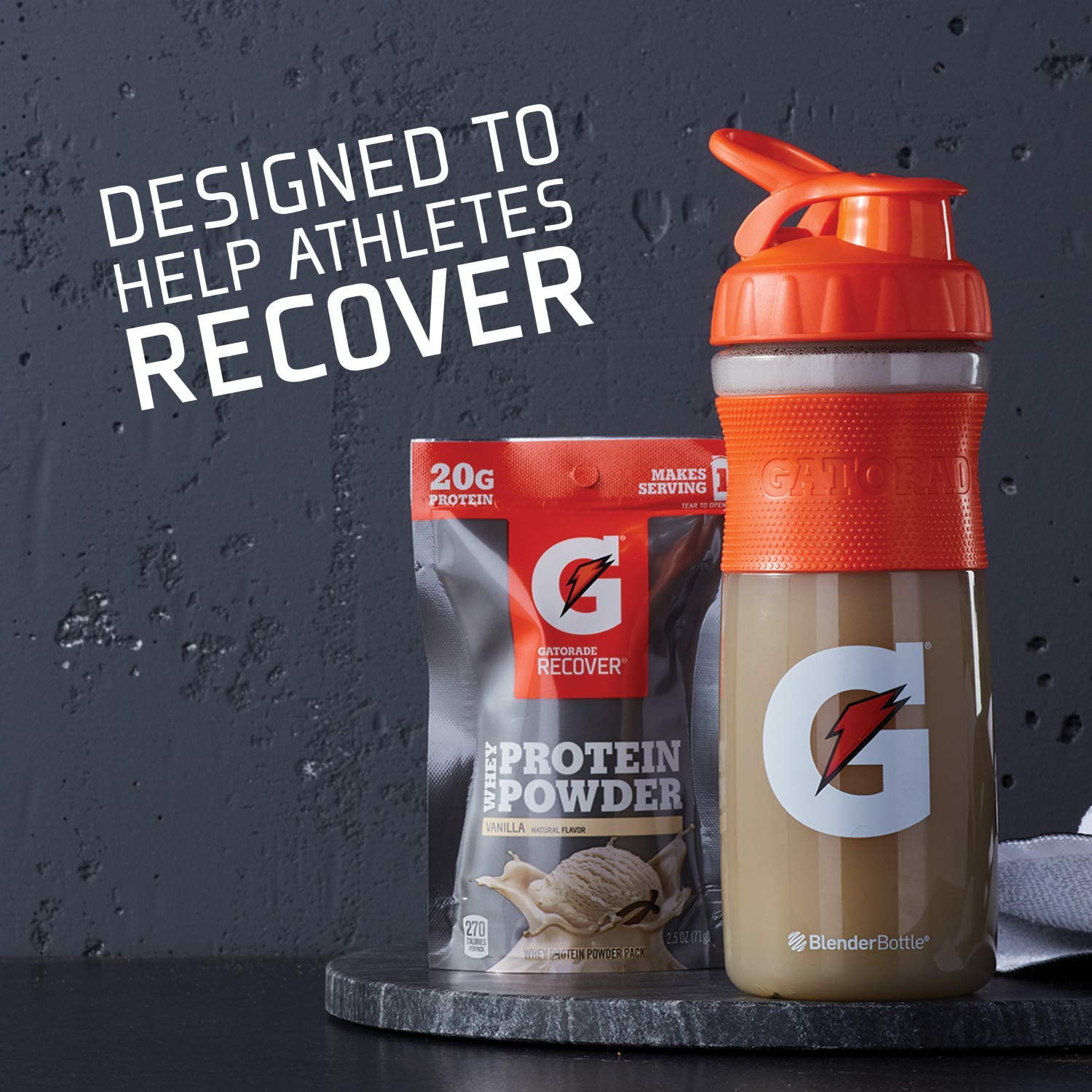 Gatorade Couples Gym Pack - (2) Blender Bottles - Smooth Mixing