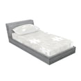 thumbnail image 2 of Ambesonne Grey Fitted Sheet & Pillow Sham Set, Game Game Hobby Theme, Twinxl, Grey, 2 of 2