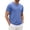 Light Blue, variant on Men's T Shirts Short Sleeve Casual V Neck T-Shirt Soft Notch Neck Tee Classic Plain Shirts,Light Blue (XXL)