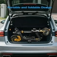 thumbnail image 3 of Electric Scooter Adults, 50 Miles Max Range, 34 Mph Max Speed, 1600W Foldable E Scooter for Commuting with Seat & Dual Shock Absorbers, 3 of 14