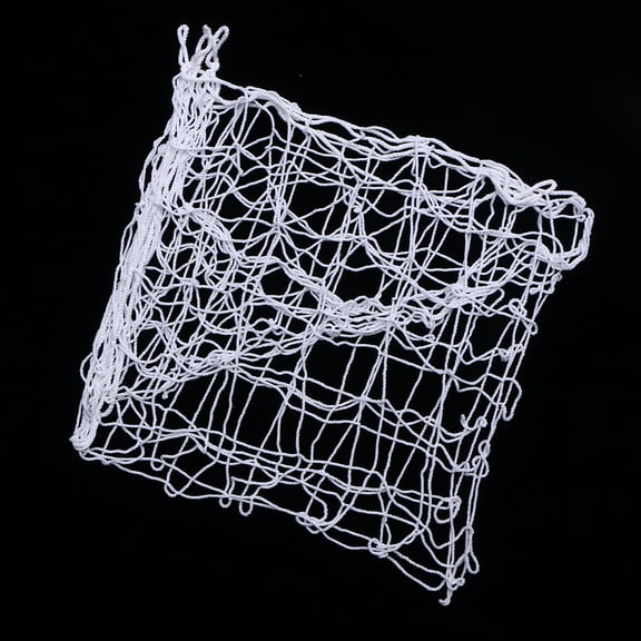 6x4 Soccer Net Replacement for Football Goal, White Kids and Adult Soccer Goal Netting for Practice and Training
