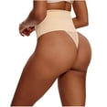 thumbnail image 3 of Awdenio Women's Shapewear Thong, Tummy Control Underwear Breathable Stretch Lace Firm Control Thong Shapewear, 3 of 8