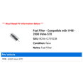 thumbnail image 2 of Fuel Filter - Compatible with 1998 - 2000 Volvo S70 1999, 2 of 2