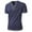 Navy, variant on Men's Muscle Fit Summer Casual Short Sleeve T-Shirt Slim Stretch Fashion Top Lightweight Comfortable Tee for Sports and Daily Wear Men's Loose Fit Casual Fashion Shirt
