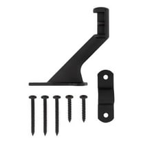National Hardware 5060152 Steel Handrail Bracket, Black