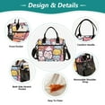 thumbnail image 3 of Ckdifva Lovely Cats Cooler Bag Cooler Cooling Tote Lunch Bag Lunch Box Front Pocket with Shoulder Strap, 3 of 6