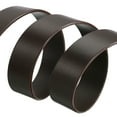 thumbnail image 5 of Men Leather Belt Strap, 1.5" Width for Plate Buckle Belts (120cm, Brown), 5 of 5