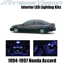 XtremeVision Interior LED for Honda Accord 1994-1997 10 pcs Blue Interior LED Kit Installation Tool