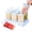 Blue#4, variant on Popsicles Molds 9-Cavity Ice Cream Molds Popsicle with 9 Sticks Silicone Popsicle Molds Reusable Popsicle Maker Molds for Freezer Molds Kitchen Tools Easy Releas