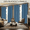 Blue, variant on Black 100% Blackout Curtains, 4 Panels, 52 x 95 in, Grommet Thermal Insulated Noise Reducing Window Curtain Panels for Bedroom and Living Room