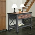 thumbnail image 3 of Duramax 2-Drawer Rolling Industrial Workbench, 48 In. x 24 In., Wood Top, 3 of 12