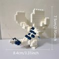 thumbnail image 2 of Children's Small Particle Building Blocks Toys Creative DIY Desktop Ornaments Room Decorations Puzzle Cartoon Anime Toys Boys And Girls Birthday Gifts, 2 of 4