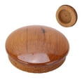 thumbnail image 4 of Cubierta Del Volante Marino, Inserto De Acabado Brillante De 2,5 Pulgadas, Tapa Central Del Volante Del Barco, Madera De Teca De Alta Resistencia Para Mantenimiento ANGGREK Marine Accessories, 4 of 8