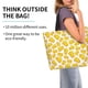 thumbnail image 2 of Balery Cheese Bolsa Tote Estilo Estético con Cremalleras, Bolsa de Hombro, Bolsa de Compras Grande y Plegable, 2 of 8