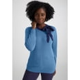 thumbnail image 2 of Jessica London Women's Plus Size Tie-Neck Sweater, 2 of 6