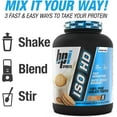 thumbnail image 5 of BPI Sports ISO HD Isolate Protein Powder – 100% Whey Isolate, Protein Powder for Muscle Gain - Vanilla Cookie, 4.8 LBS - 70 Servings, 5 of 8