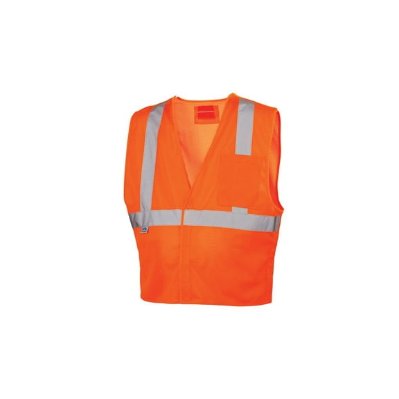 Pyramex Safety Lumen X RVHL2520BRDL Hi-Vis Orange with 5 point DRing - Size Large