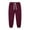 Wine, variant on THDHVS Boys Joggers,Pants for Boys,Boys Layer Fleece Lined Uniform Pants for Winter School Wear Cold Proof Thickened with Elastic Waist Warm Leggings Blue 7-8 Years
