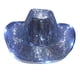 thumbnail image 1 of Sombrero de vaquera Bola de discoteca sombrero de vaquero con espejo Halloween Navidad vaca niña vestir accesorios de disfraz divertidos sombreros de fiesta, 1 of 7