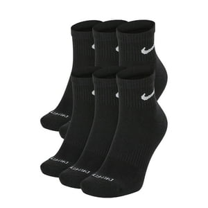 Nike SX6899-010: Men's Everyday Cushion Ankle 6 Pack Black/White Socks ...