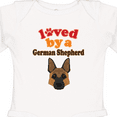 thumbnail image 4 of Inktastic German Shepherd Dog Lover Boys or Girls Long Sleeve Baby Bodysuit, 4 of 5