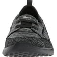 thumbnail image 2 of Women's Skechers Microburst Topnotch Walking Slip-On Black 7.5 M, 2 of 5