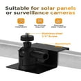 thumbnail image 3 of QualitChoice Wall Bracket For Weather Proof Gutter Bracket With Screw Gutter Weather Proof Gutter black, 3 of 6