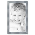 thumbnail image 2 of ArtToFrames 18x31" Light Silver Picture Frame, Silver Wood Poster Frame, with Regular Acrylic and 2 (FBPL-4827), 2 of 7