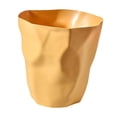 thumbnail image 3 of Papelera de basura para decoración del hogar, sin tapa, con tapa abierta amarillo, 3 of 9
