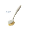 thumbnail image 3 of 2-Pack Scrub Brush with Long Handle, Bristle Brush for Cleaning, Non-Slip Comfortable Grips, Multi-Functional Kitchen Scrubber for Washing Dishes, Scrubbing Pots and Maintaining, 3 of 3