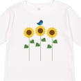 thumbnail image 4 of Inktastic Sunflower Garden and Bird Boys or Girls Long Sleeve Toddler T-Shirt, 4 of 5