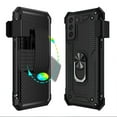thumbnail image 4 of GSA Slim Shockproof Holster Case for Samsung S22 - Black, 4 of 6