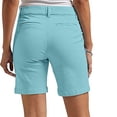 thumbnail image 4 of zbxnLI Bermuda pour Femmes Été Décontracté Taille Haute Jambe Droite Extérieur Randonnée Voyage Shorts avec Poches, 4 of 7