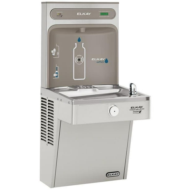 Elkay EZH2O Bottle Filling Station, & Single High Efficiency Vandal