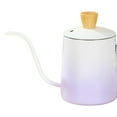 thumbnail image 6 of TISHITA 350ml Gooseneck Pour over Coffee Kettle Stainless Steel for Baristas Sturdy Ergonomic Handle 2.8x3.2inch Versatile Tea Kettle Gradient, 6 of 8