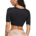 thumbnail image 5 of MISS MOLY Women's Shapewear Tops Wear Your Own Bra Short Sleeve Slim Crop Top Shaper Slimmer, 5 of 5