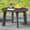 Grey, variant on Outdoor Round Coffee Table, Adirondack Patio Coffee Table, Outdoor Large Side Table for Balcony Lawn (White)