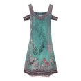 thumbnail image 3 of WILLBEST Vestidos Verano para Mujer Vestido Casual Ajustado con Estampado sin Tirantes y Cuello En V Sexy para Mujer Mediana, 3 of 3