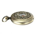 thumbnail image 5 of Vintage Bronze Compass Pocket Watch Design Outdoor Hiking Navigation Gift  New, 5 of 8