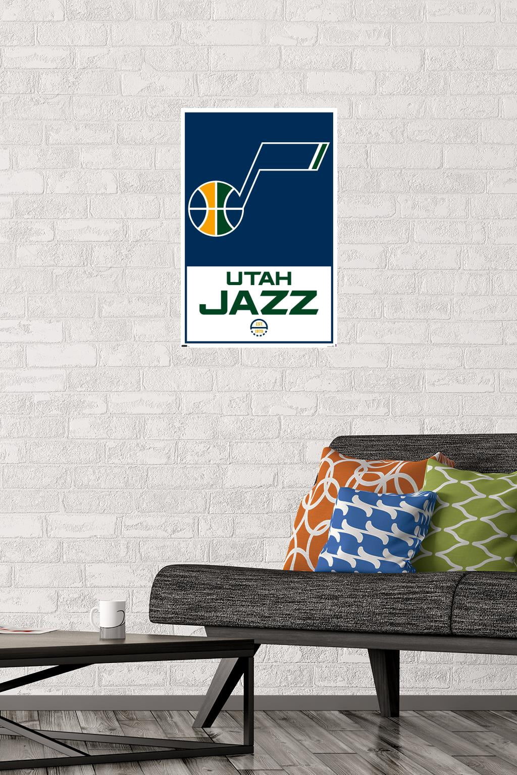 NBA Utah Jazz - Logo 21 Wall Poster, 14.725" x 22.375"