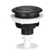 thumbnail image 2 of Botón de descarga del tanque del inodoro, botón de descarga simple, suministros para inodoros, reemplazo de lavabo negro, 2 of 8