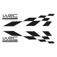 thumbnail image 2 of Car Door Side Decal, Auto Body Sticker PVC Plaid 2PCS 130x30cm Universal  for Vehicle Decorations, 2 of 8