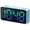 Blue+rgb, variant on Lanola Super Loud Digital Alarm Clock for Heavy Sleepers, Bedside Clock with 7-Color Night Light, Adjustable Volume and USB Charger for Kids, Teens and Bedrooms