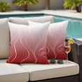 thumbnail image 5 of Outdoor Waterproof Pillow Covers Abstract Modern Minimalist Stripe Decorative Throw Pillow Protectors,Pillowcase Cushion Cases for Patio Sofa Garden Couch,16x16in,Pack of 2, 5 of 14